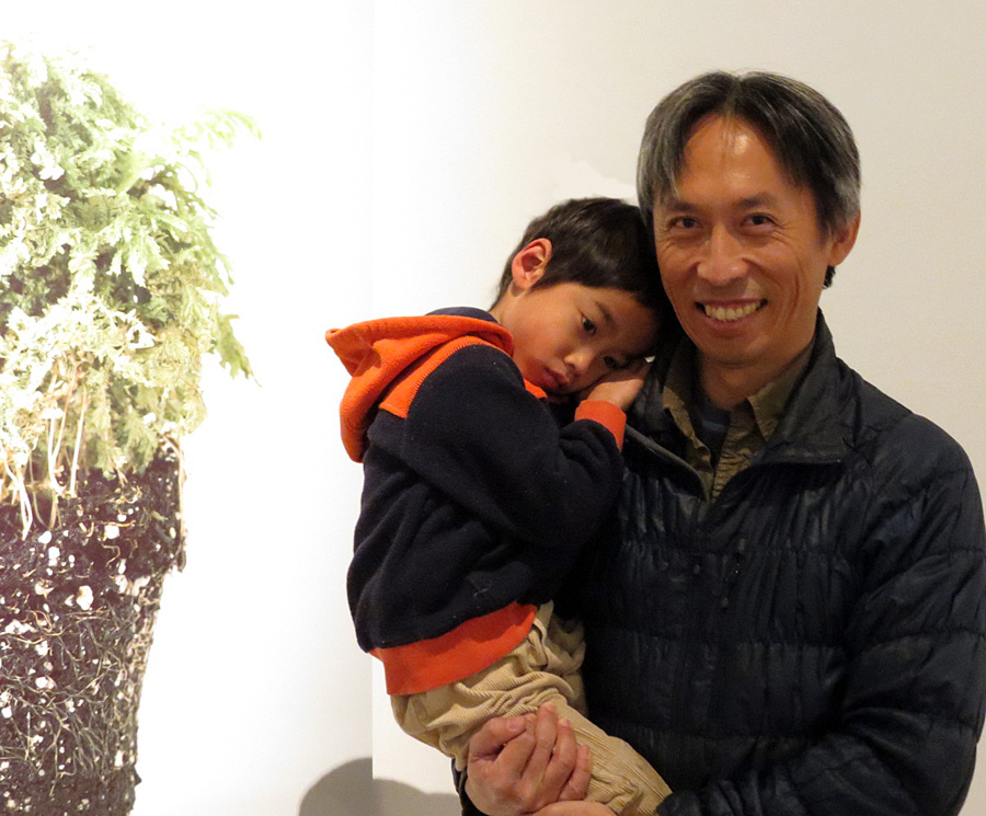 Chih-Chien Wang et son fils. (Photo: PH Frenière)