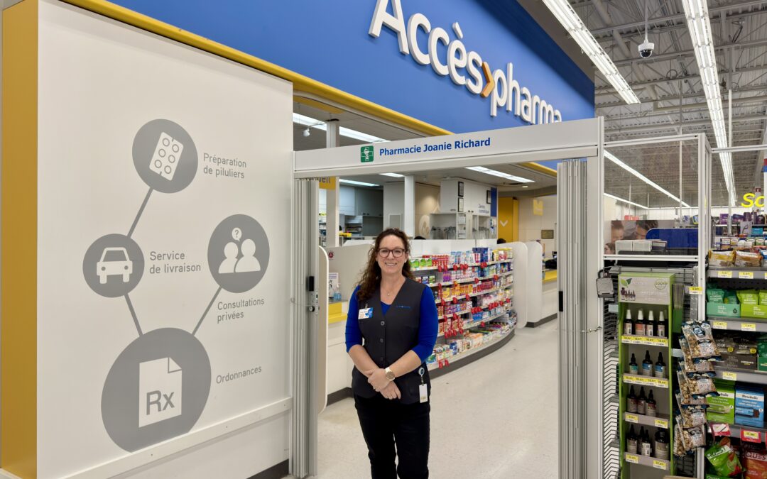 ACCÈS PHARMA – JOANIE RICHARD : UNE ÉQUIPE QUI GRANDIT ENSEMBLE Quand un milieu de travail devient une deuxième famille